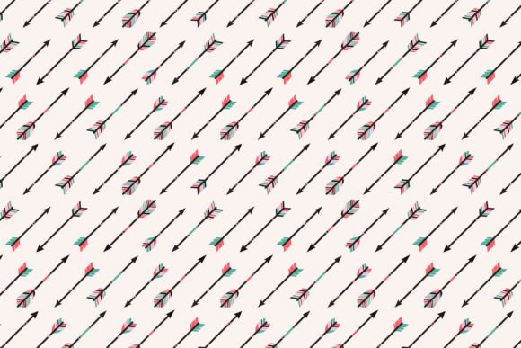 Download Ethnic Indian Arrows Seamless Pattern - Indian Collection