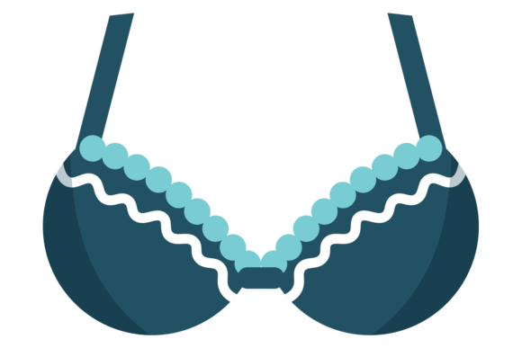 Download Textile Bra Icon. Female Lingerie Fashio - Premium Resources
