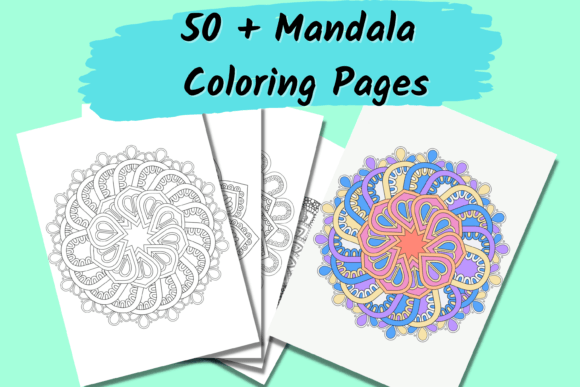 Download 50 Intricate Mandala Coloring Pages - Intricate mandala Collection