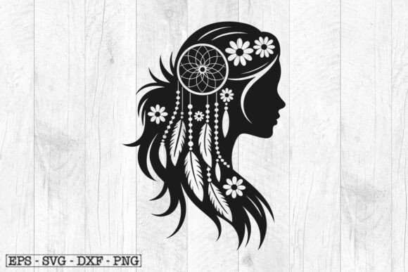 Download American Indian Girl Svg, Feather Svg - Indian Collection